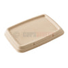 Sabert BePulp, Rectangular Container Lid Range Pulp Lid (PUL51601PUL)
