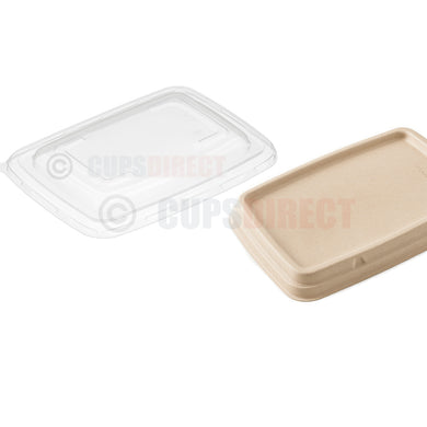 Sabert BePulp, Rectangular Container Lid Range