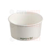 Compostable Ice Cream Pot Range 6oz Pot - White (SC-06)