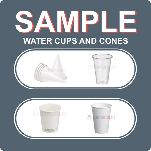 Water Cup and Cone Samples