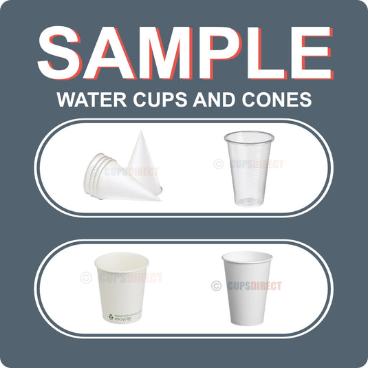 Water Cup and Cone Samples