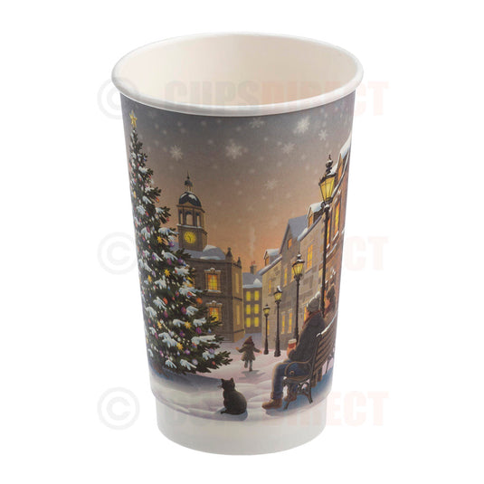 Festive Double Wall - Winter Village Range