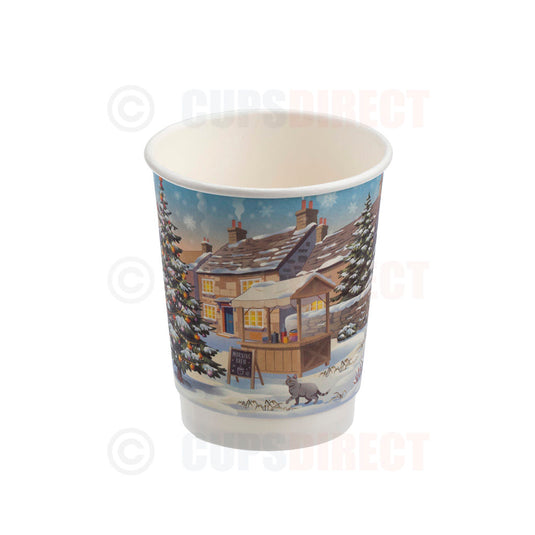 Festive Double Wall - Winter Village Range