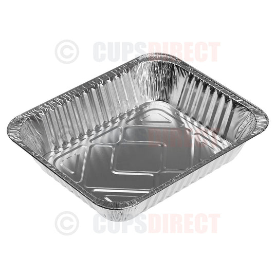 Gastro aluminium foil tray suitable for buffet service and catering