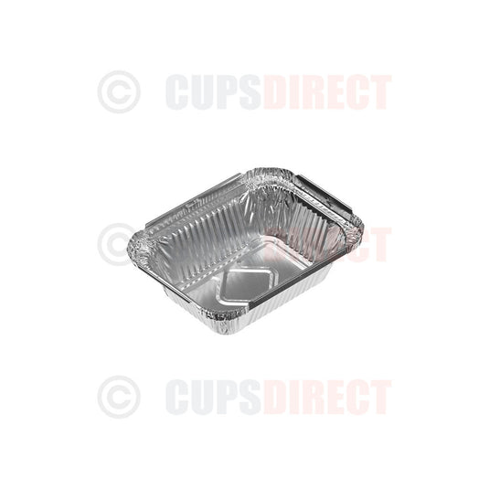Size No.1 aluminium foil tray for small food portions