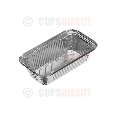 Size No.6A aluminium foil tray for large meal portions