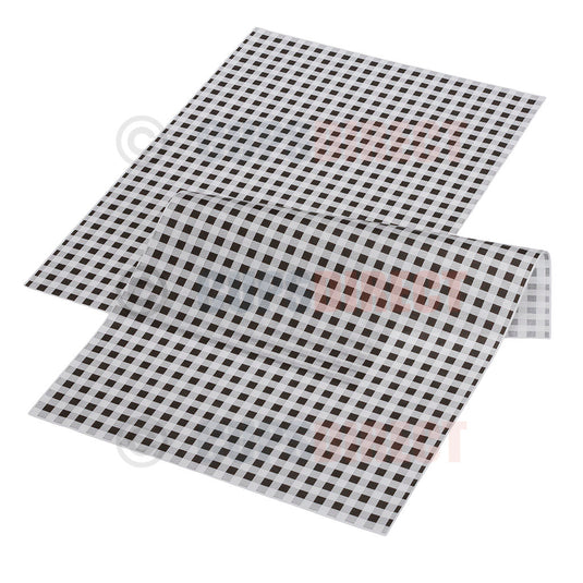 Large Gingham Greaseproof Paper Sheets
