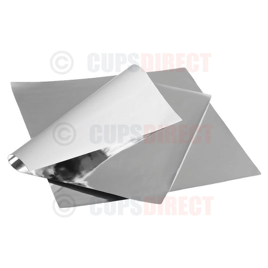 Foil lined sheets suitable for food wrapping and heat retention