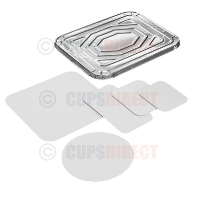 Foil Tray - Lid Range