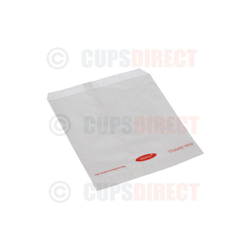 Load image into Gallery viewer, 7 x 7.5 greaseproof paper bag ideal for hot and greasy foods
