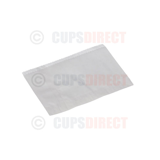 6 x 4 inch greaseproof paper snack bag suitable for takeaway snacks