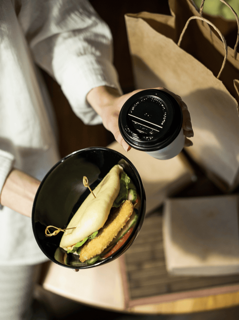 The hotel partner behind the counter