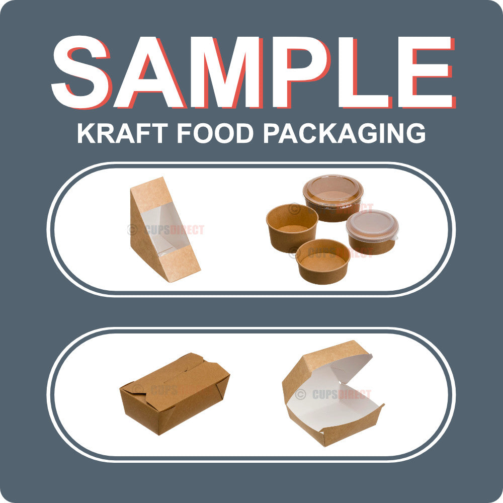 Kraft Food Packaging Samples | Sample Kit