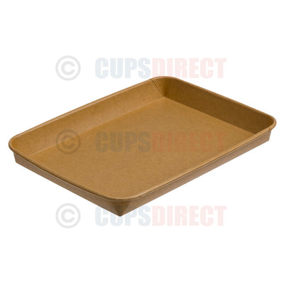 Kraft Paper Sushi Tray No. 11 – Without Lid