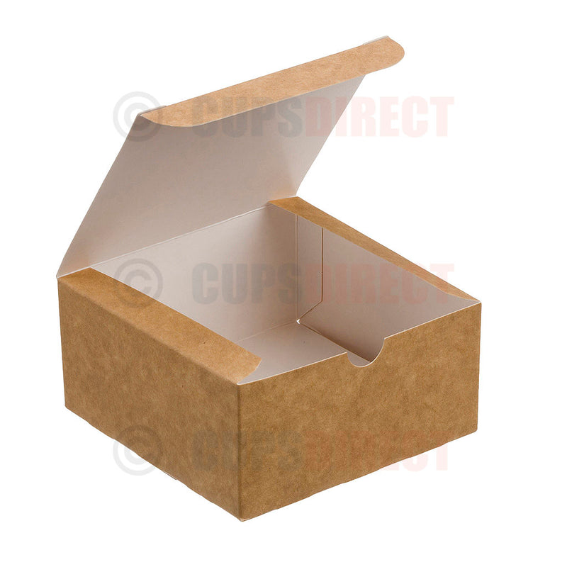 Load image into Gallery viewer, Large kraft burger box
