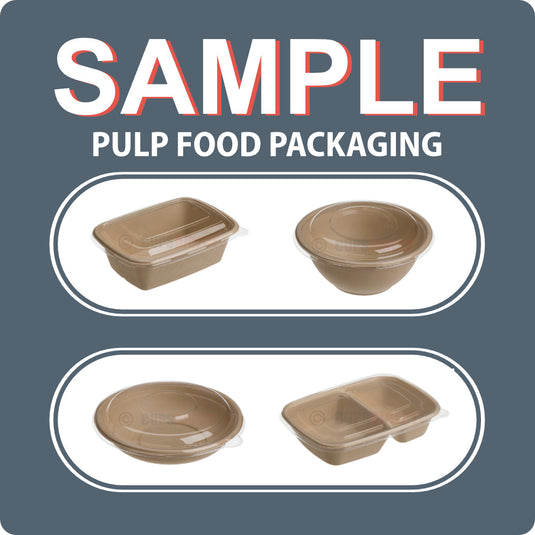 Pulp Food Packaging Samples
