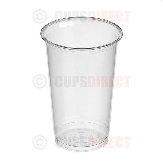20oz rPET Plastic Pint Glasses – Plain Clear