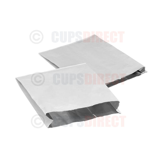 Small foil chicken bag suitable for hot takeaway food packaging