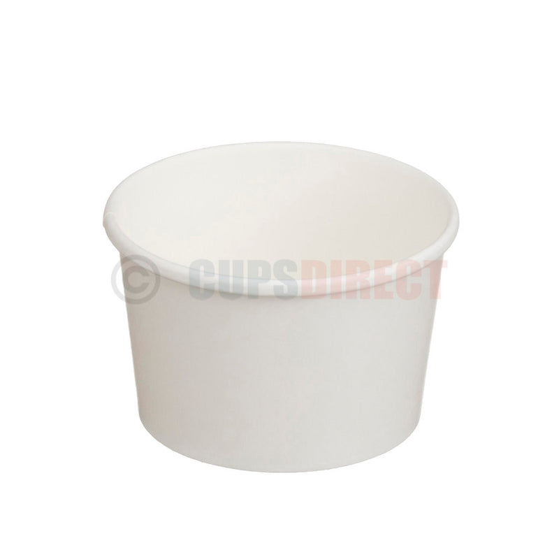 Load image into Gallery viewer, Small white heavy duty soup and food container
