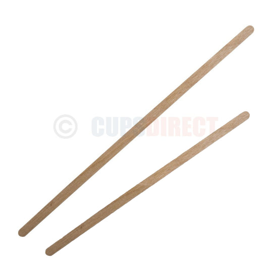 Group image of wooden drink stirrers range