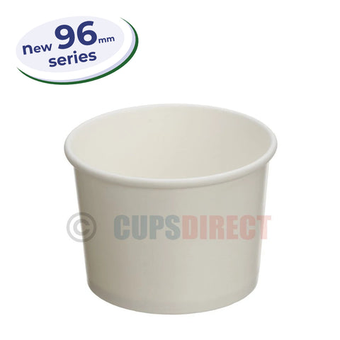 White Soup and Food Container - 96mm Series