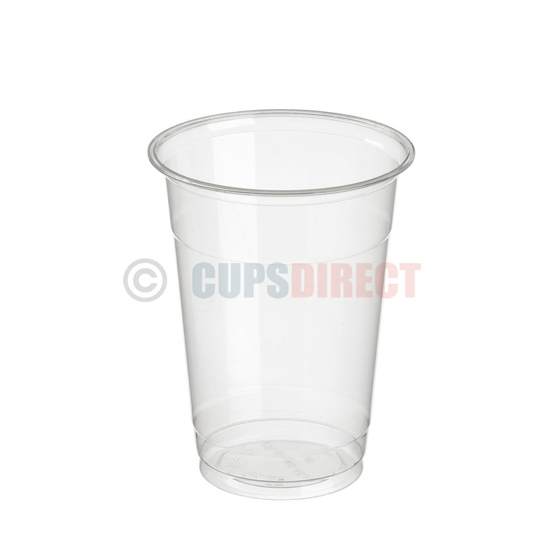 Load image into Gallery viewer, 16oz compostable PLA smoothie cup designed for larger drinks

