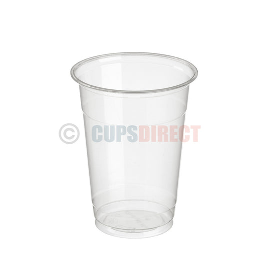 16oz compostable PLA smoothie cup designed for larger drinks