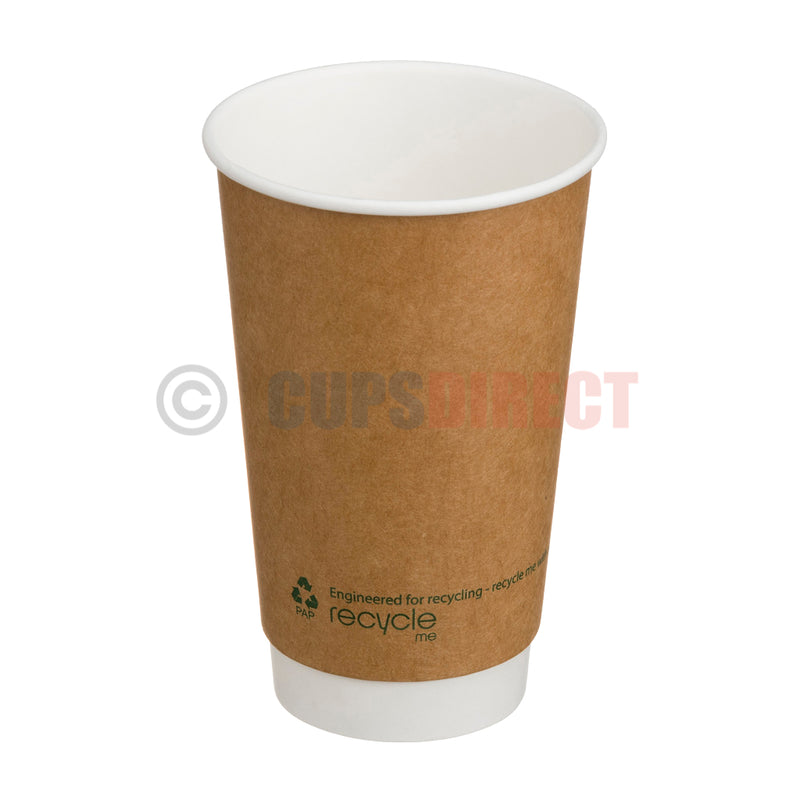 Load image into Gallery viewer, Bio Recyclable - Double Wall Kraft Hot Cup Range

