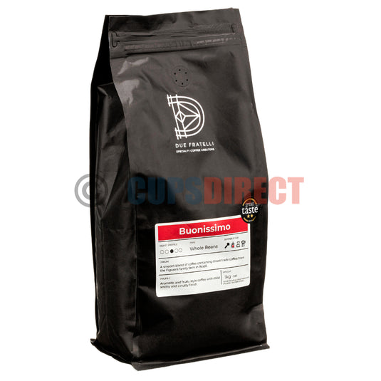 1kg Buonissimo premium espresso coffee beans suitable for barista use