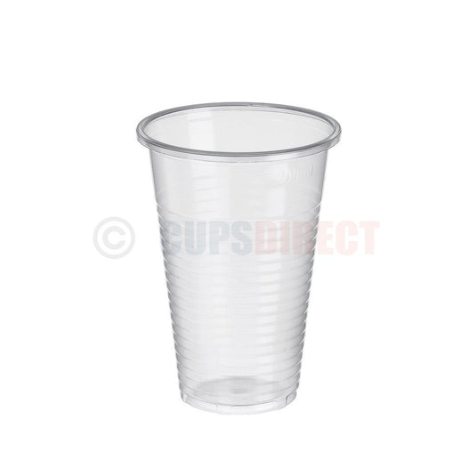 7oz clear plastic water cup for cold drinks
