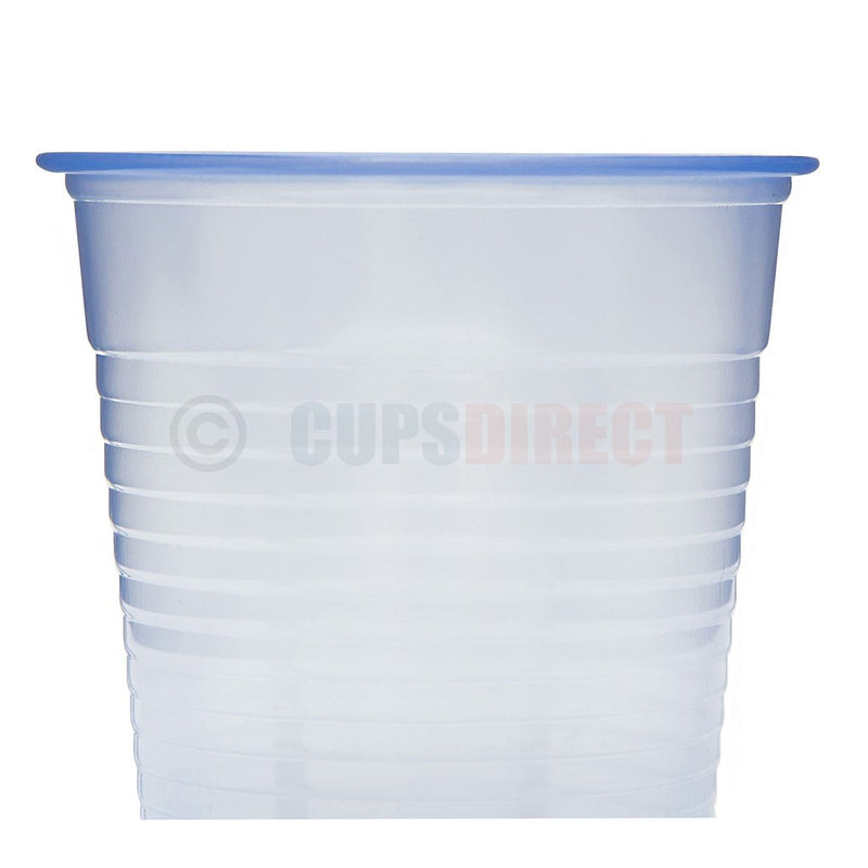 Load image into Gallery viewer, Large Blue Plastic Water Cup 9oz - Extra Tall
