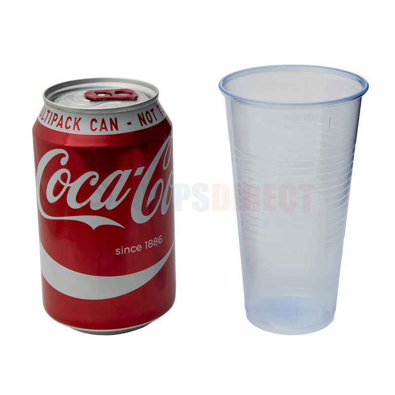 Load image into Gallery viewer, Large Blue Plastic Water Cup 9oz - Extra Tall
