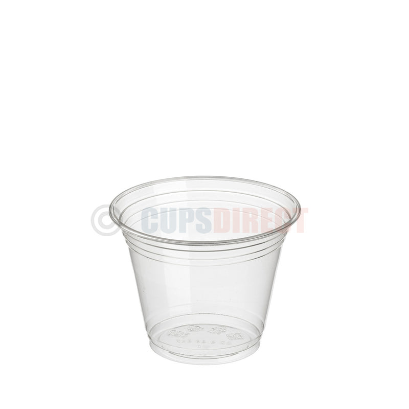 Load image into Gallery viewer, 9oz compostable PLA smoothie cup suitable for small cold drinks
