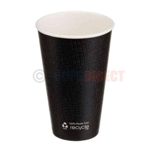 Bio Recyclable - Triple Wall Black Hot Cup Range
