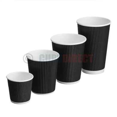 Black Ripple Hot Cup Range