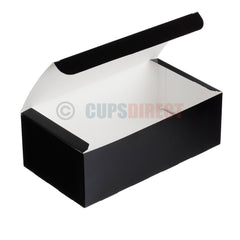 Black Food Boxes and Tray Range