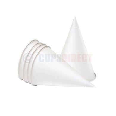 4oz Paper Drinking Water Cone Cups 
