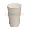 White Double-Wall Hot Cup Range