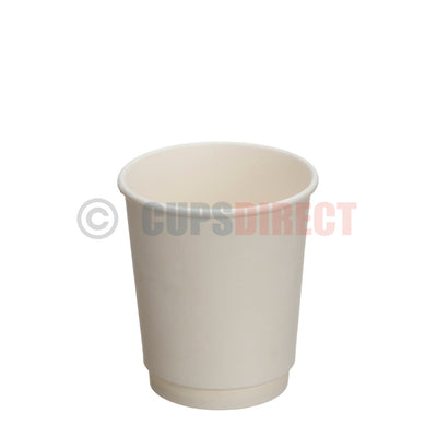 White Double-Wall Hot Cup Range