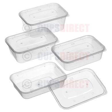 HD Microwavable Food Container Range with Lids