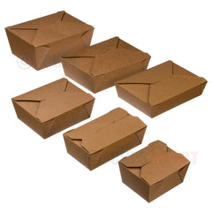 Kraft Brown Deli Food Box Range