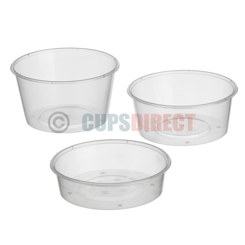 Load image into Gallery viewer, Round Microwavable Plastic Deli and Lid Range

