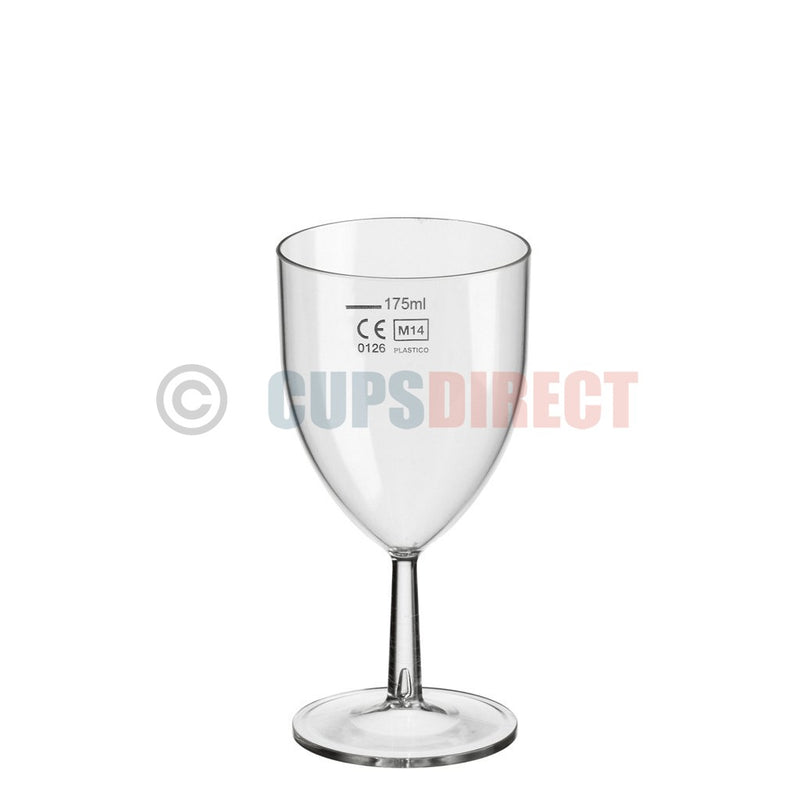 Load image into Gallery viewer, 175ml Reusable Plastic Wine Glass 
