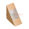 Kraft Sandwich Wedges, Wrap + Bloomer Box Range 65mm Wedge (CD3821)