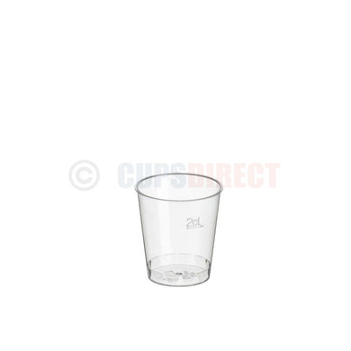 Single Measure Disposable Plastic Shot Glasses