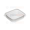 Square Hinged PET Salad Container Range 150ml (CD2530131)