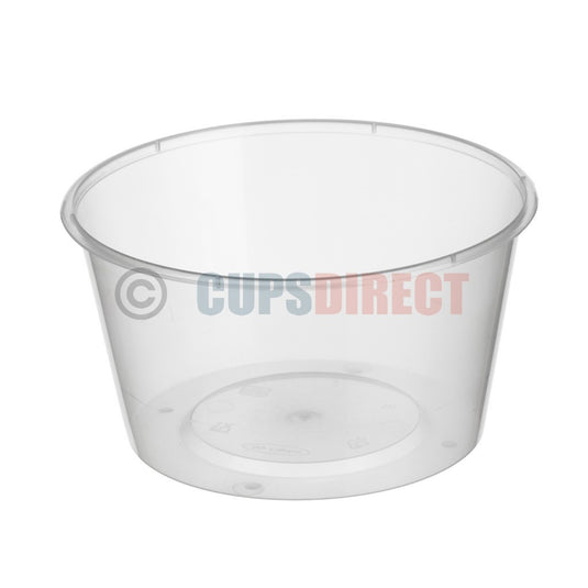 Round Microwavable Plastic Deli and Lid Range