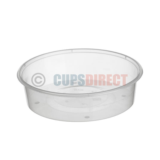 Round Microwavable Plastic Deli and Lid Range