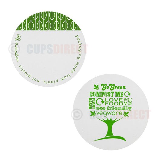 Vegware Compostable Sticker & Seal Range