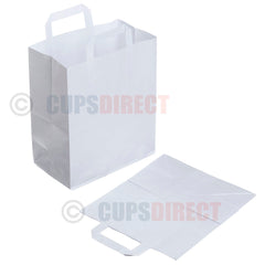 White Paper Bags - SOS Handle Range